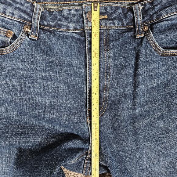 LongJohn & Sons Jeans Mens 32X37 (34X38) Mechanic Blue Stackable Denim Stretch - Picture 11 of 14